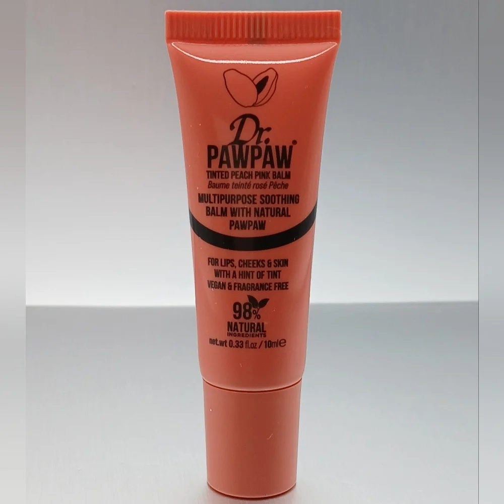 5 For $25 Item🌸 Dr.PawPaw Tinted Peach Pink Multipupose Balm - Picture 2 of 5